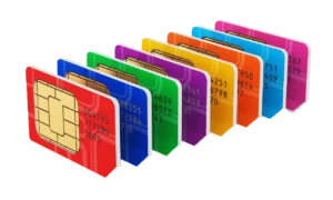 Stack of sims